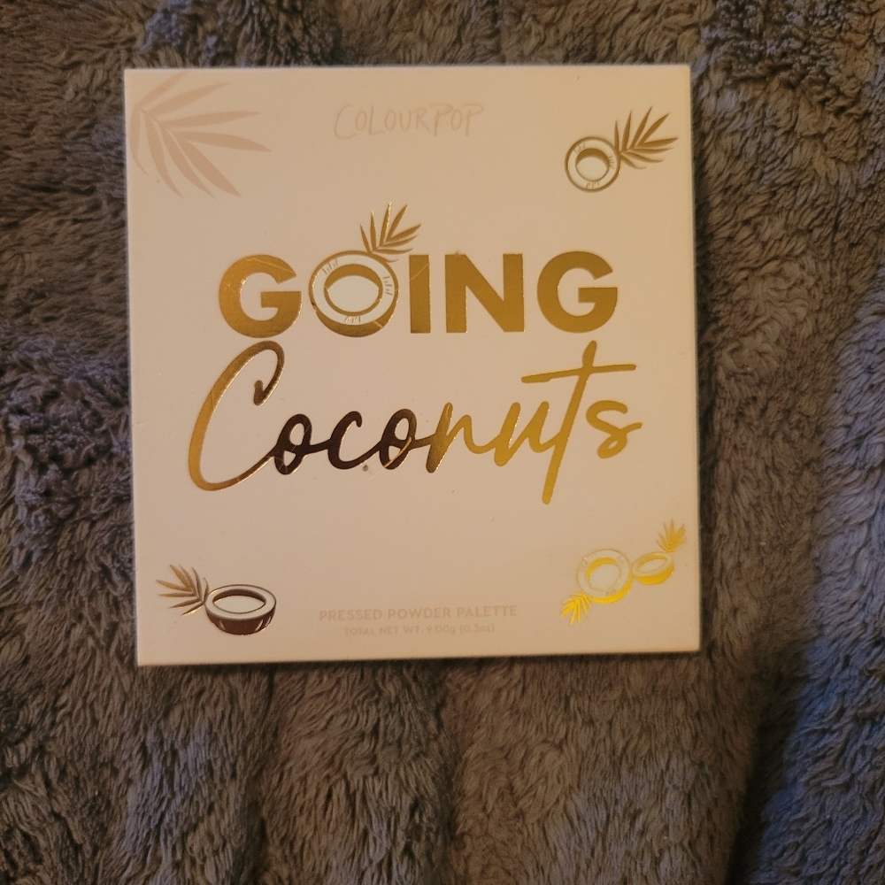 ColourPop Going Coconuts, Orange You Glad & Just My Luck Palettes —